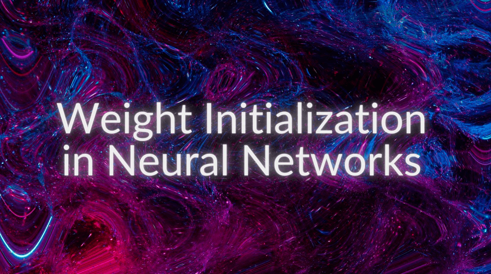 Weight Initialization Techniques in Neural Networks | Pinecone